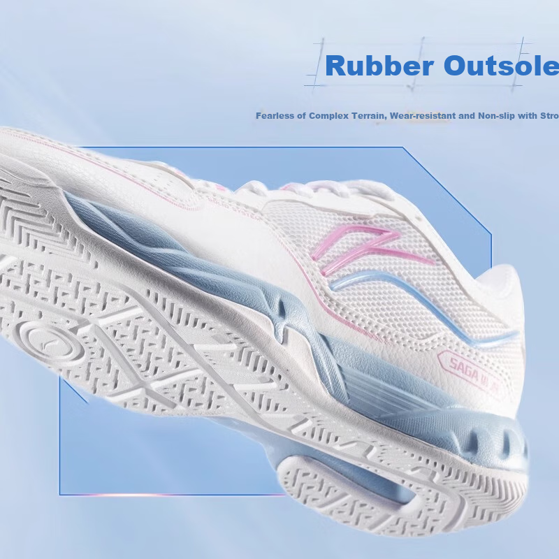 Li-Ning Badminton Shoes, Didi Feixing 3JR, for Male And Female Youth, Non-Slip, Wear-Resistant, Training Shoes, Sports Shoes