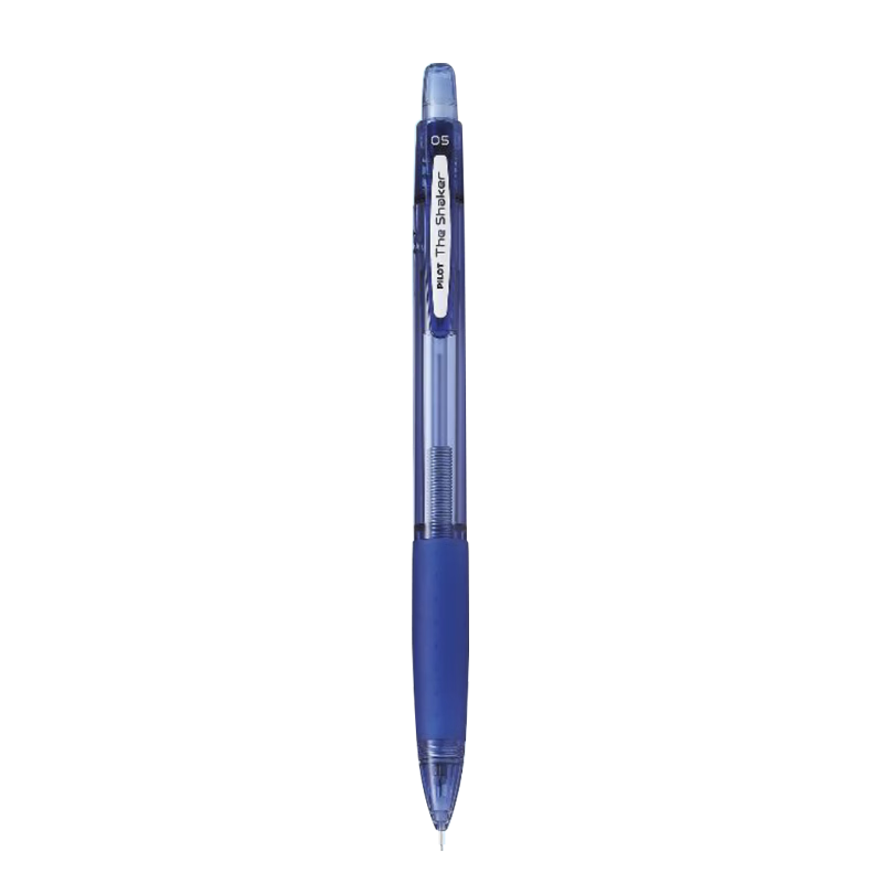 PILOT THE SHAKER 0.5mm Mechanical Pencil for Kids with Eraser, Blue