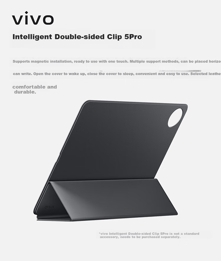 Vivo Pad5 Pro Ultra-Light Version, 16GB+512GB, Light Feather White, Subsidies, Blue Crystal × Dimensity 9400, 13-Inch Original Color Eye Protection Screen, Tablet Computer 17