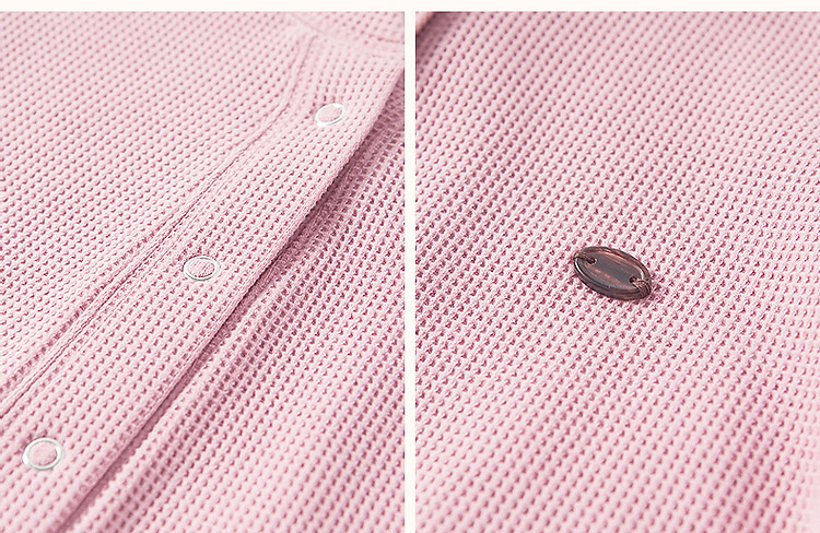 Dme [Natural Series] Spring And Autumn Korean-Style Waffle Texture Four-Button Slim-Fit Women's Jacket 13
