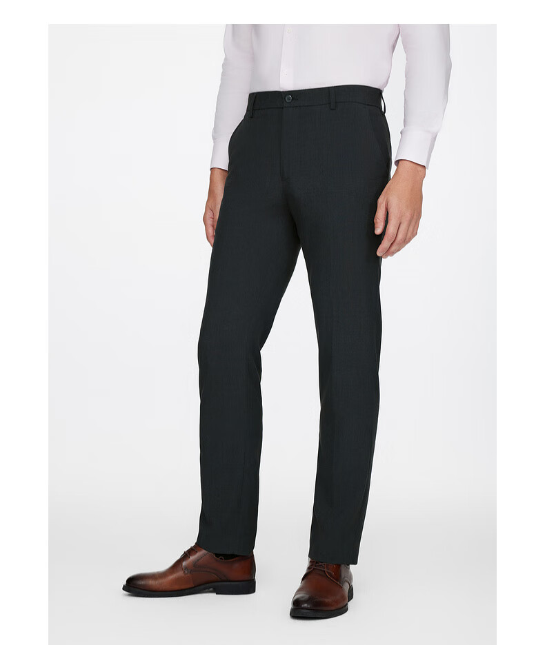 G2000 [Quality Comfort/mall Same Style] Men's Spring And Summer Business Commute Slim Fit Formal Dress Pants, Gray, Size 34 8