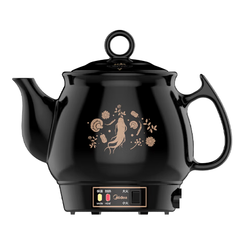 Midea Herbal Medicine Pot, Traditional Chinese Medicine Pot, Smart All-In Automatic Ceramic Decoction Pot, 3L Large Capacity Decoction Kettle, Electric Herbal Medicine Pot DG30E103