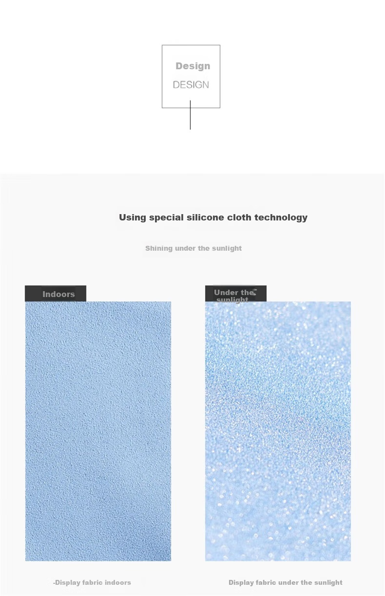BALNEAIRE Shining Series Swimming Cap, High-Quality Silicone with Soft Outer Coating, Excellent Waterproof Performance, BYM009, Light Blue 5