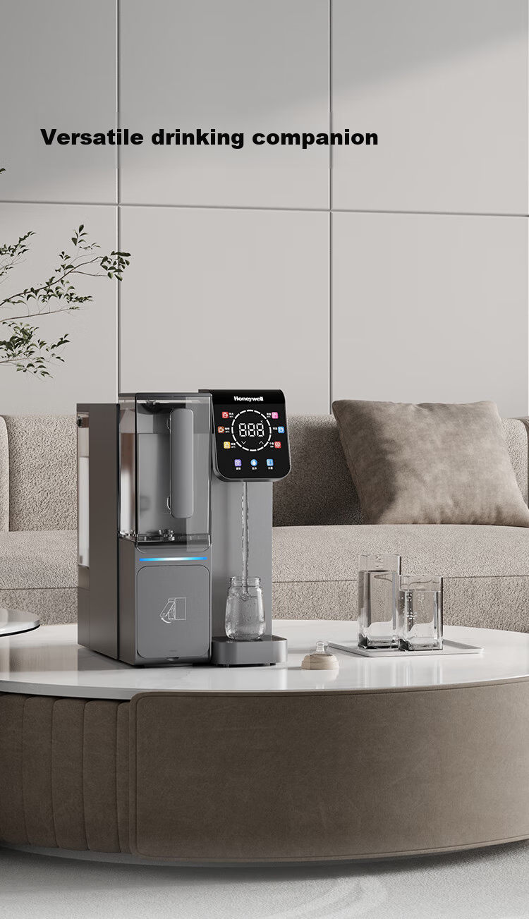 Honeywell Desktop Installation-Free Water Purifier Ice Maker Hot and Cold Direct Drinking Water Dispenser Home Mineral Spring Water Tap Water Iceland W2 Ultra WSRO-200 10