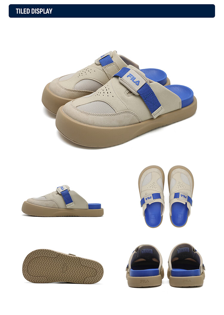 FILAFILA Official Women's SMILA Modern Slippers Casual Birkenstock Style Sandals 28