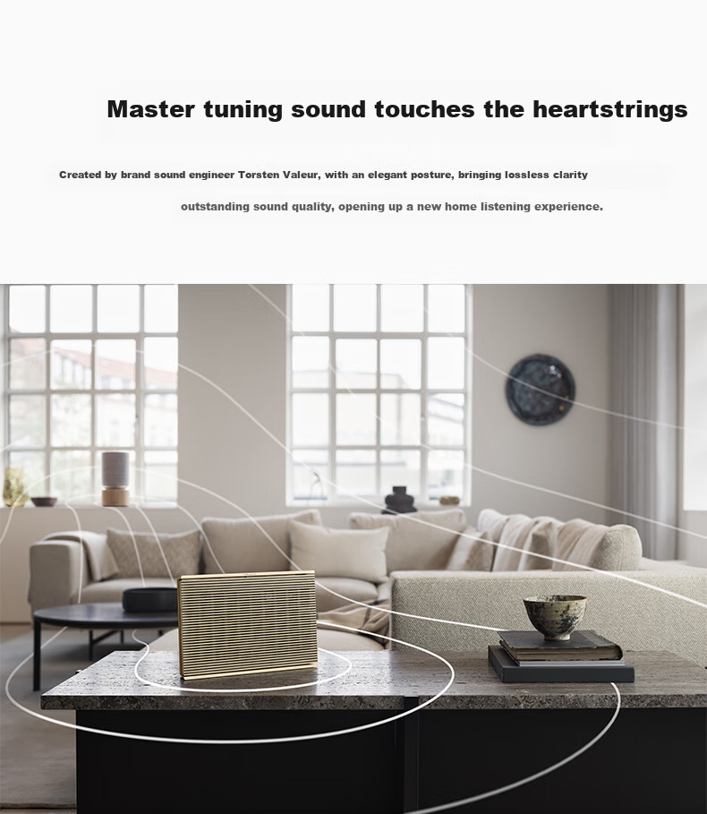 B&O [Gong Jun Endorsed] Beosound Level Bluetooth Speaker, Portable High-End Art Audio for Home Use, B& Audio, Dark Gray, Mid-Autumn Festival Gift 3
