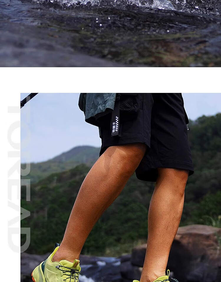 TOREAD Water Shoes for Stream Trekking, Outdoor Hiking, Non-Slip Breathable Beach Sandals, Beige And Black Men's Size 42 16