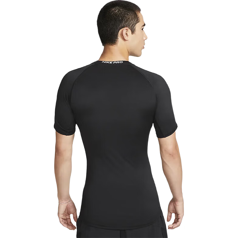 NIKE Spring And Summer Men's Short-Sleeve Round Neck T-Shirt, Sports Casual Fashion Undershirt FB7933-010 Black L