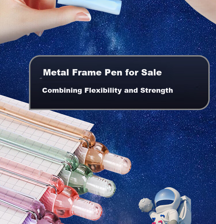 BEIFA Silent Pen, St Retractable Gel Pen, 0.5mm Quick-Drying High-Quality Design, Student Exam Practice Business Office Signature Pen, 5 Pens 10 Refills [Back-To Essential] 11