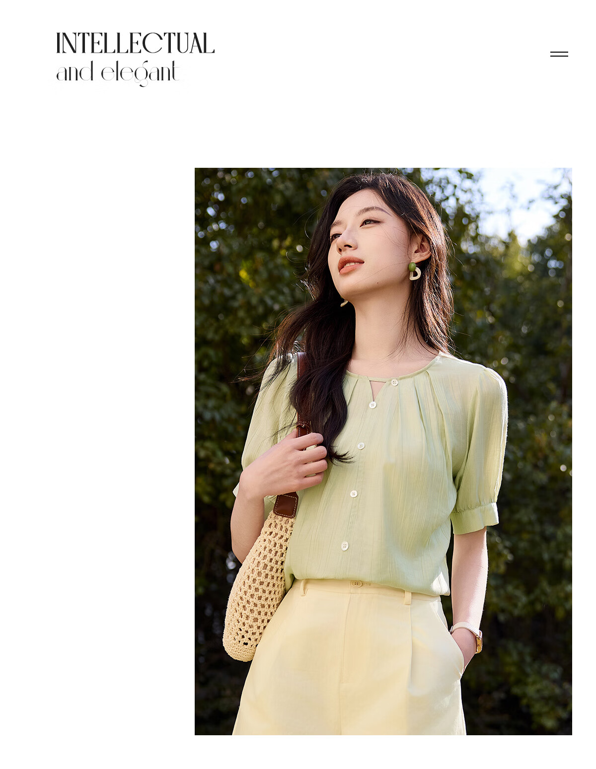 Chushen Summer Women's Short Sleeve Shirt V-Neck Hollow Out Elegant Vacation Style Chiffon Blouse S52X016 10