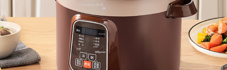 Joyoung Home Electric Stew Pot, 5L Large Capacity, Purple Clay Inner Pot, Timer And Reservation Function, Electric Stew Pot DG50Z-GD510 5