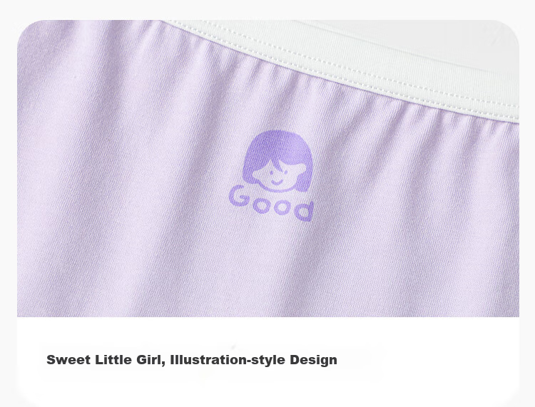 BALABALA Girls' Boyshort Underwear, Children's Boxer Briefs, Toddler And Big Kids' Shorts, No Wedgie, Three-Pack, 209925170017 2