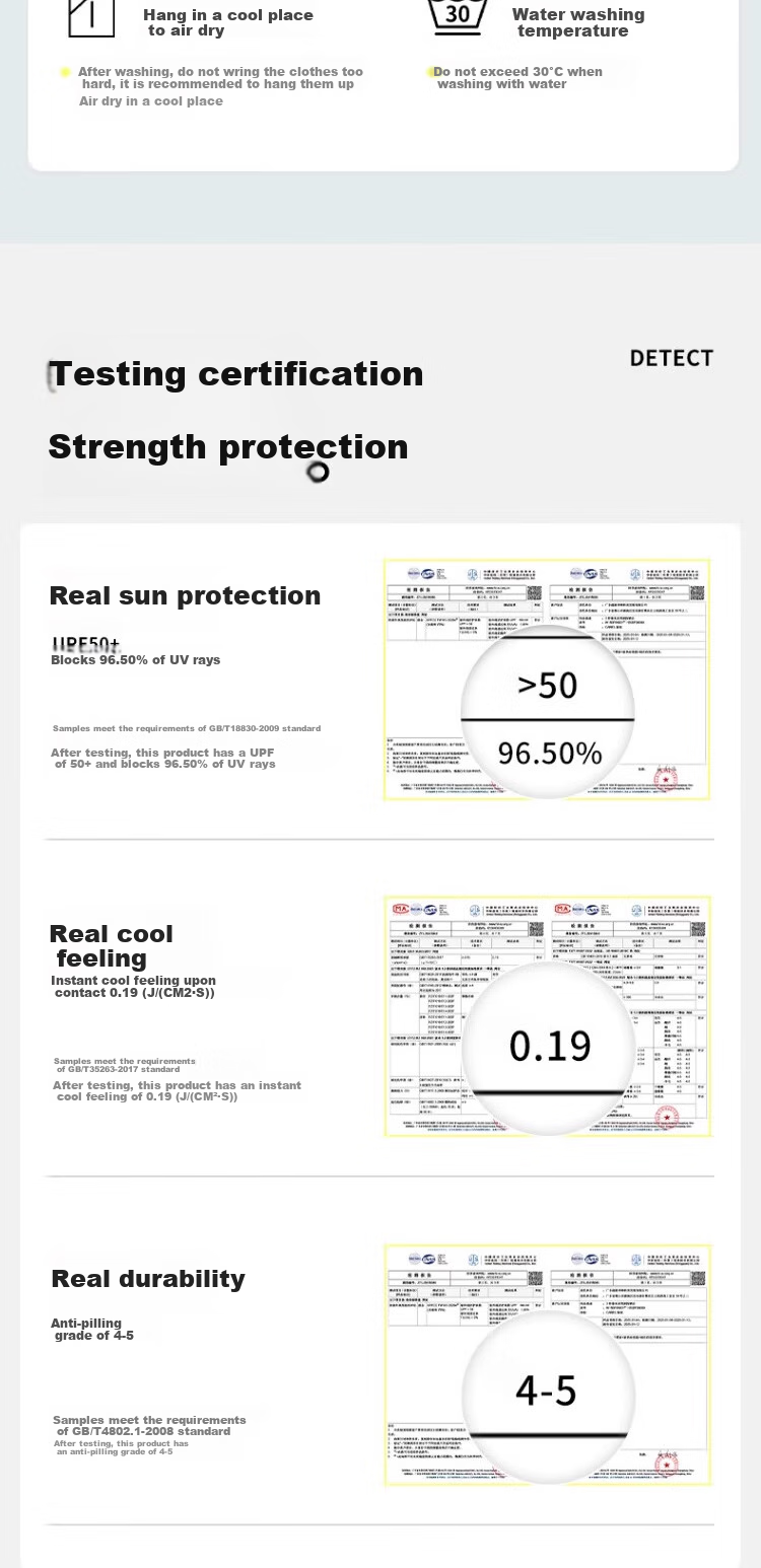 CAMEL [Wang Junkai's Same Style - Muguang V+] Sun Protection Clothing, Spring/summer 2025, Cool And Breathable, Couple's Original Yarn Sun Protection Garment, XS 18