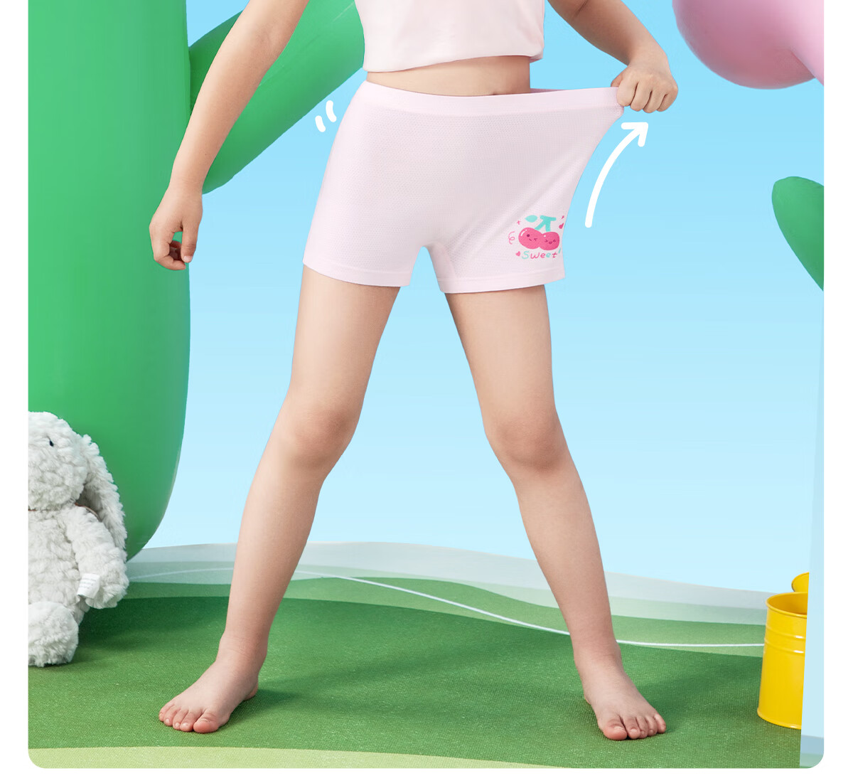 BADIGAO Disposable Silk Underwear for Girls And Children, Seamless Sterilized Daily Disposable Shorts, Summer Travel Essentials, Ultra-Thin And No-Wash 15