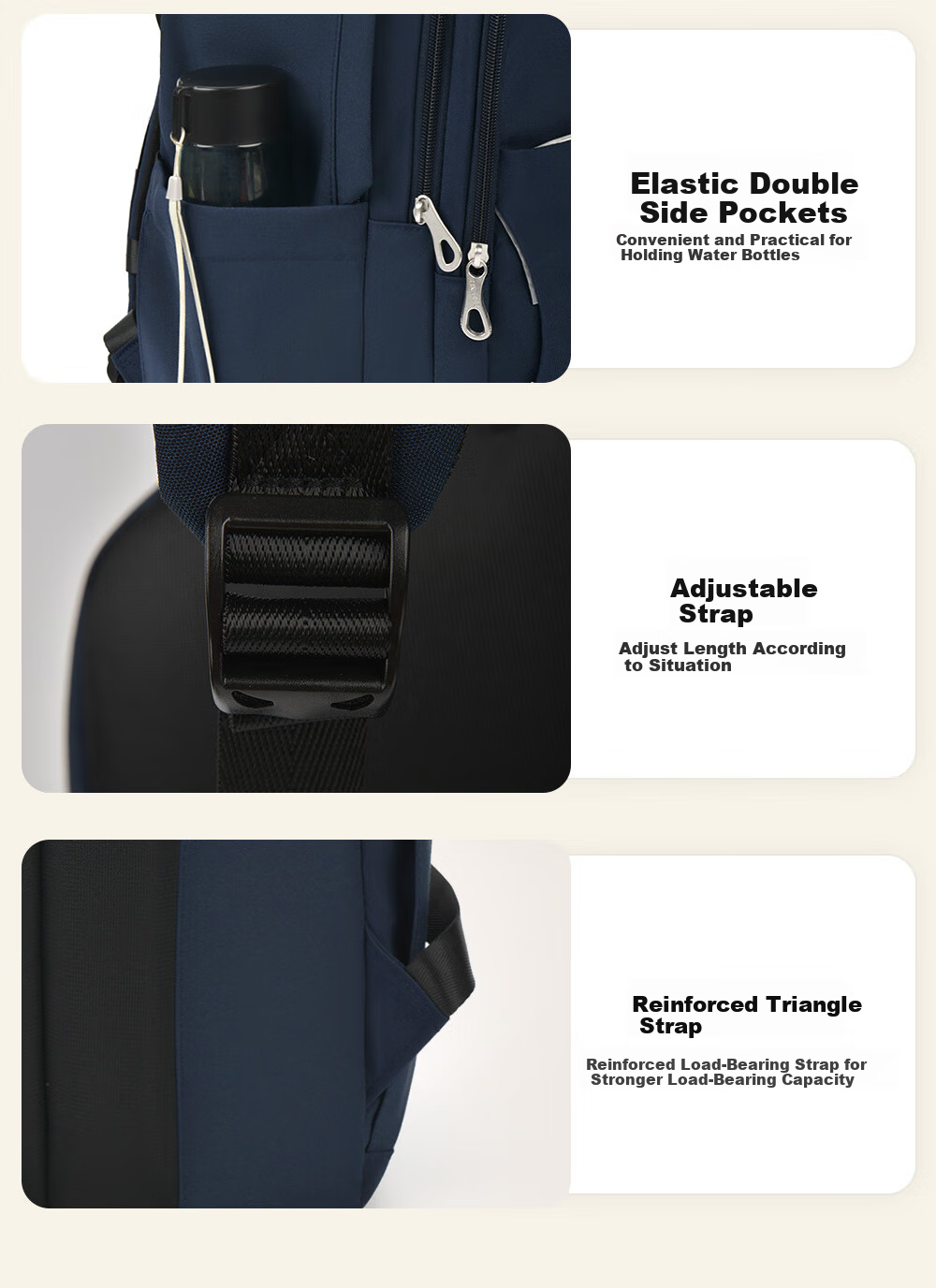 UNIVERSITY OF CAMBRIDGE Cambridge University Middle School Student Backpack for Boys And Girls, Junior High And High School Students, Large Capacity Casual Bag, Lightweight Backpack 11