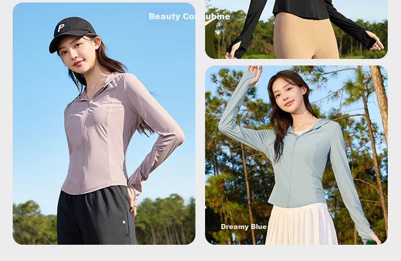 361° Women's Summer Sunscreen Jacket UPF100+ UV Protection Slim Outdoor Sports Coat 662624606-6 28