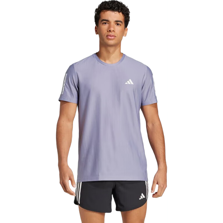 Adidas Men's Quick-Dry Running Fitness Sports Short-Sleeve Round Neck T-Shirt, Short-Sleeve JC9796