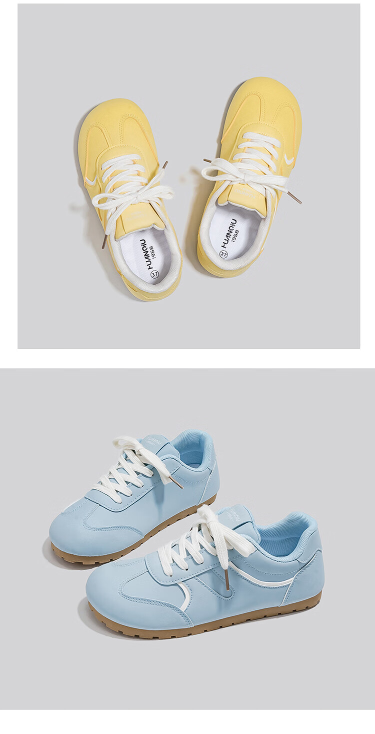 Global Puff De Xun Women's Shoes 2026 New Spring Breathable Student Soft Sole Casual Sports Sneakers for Women 8