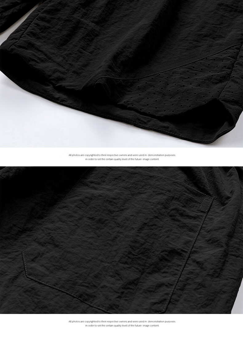 Huili Quick-Dry Pants for Men, Outdoor Ice Silk Sports Shorts, Men's Casual Pants, Running Moisture-Wicking Quick-Dry Basketball Five-Point Shorts 12