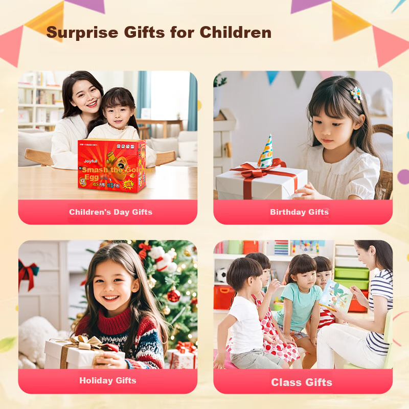 MAIER FEILE Golden Egg Blind Box, Gift for Boys And Girls Aged 3-6 Children's Day Present, Kindergarten Flea Market Small Item