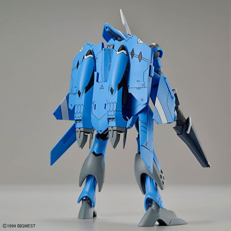 BANDAI HG Borderline Fighter: Steel Armor Ghost Benihyep Silver Tooth 4