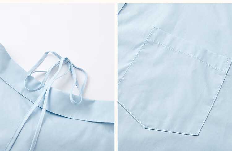 Dme [Pure Cotton Dominant Area] Spring And Autumn Korean-Style Slightly Chubby Pear-Shaped Shirt, Off-Shoulder, Tie-Waist, Concealing Shirt, Women's Top 6