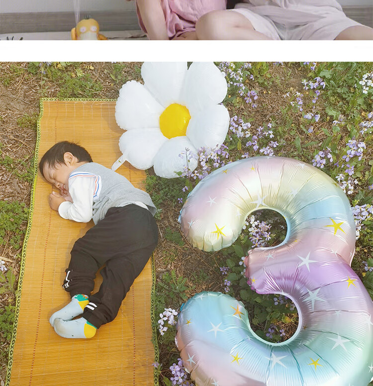 Gongxun Birthday Scene Setup Children's Baby First Birthday Girl Decoration Birthday Balloons Happy Party Background Pink Bear 5