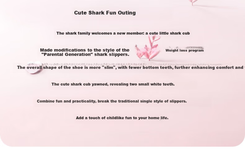 Chikoku New Cute Shark Slippers for Women, Summer Home Wear, Adorable Thick-Soled Non-Slip Couple's Shark Sandals for Men Summer 5