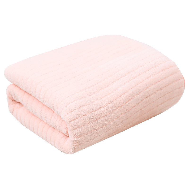 Grace Antibacterial Soft Quick-Dry Bath Towel 7A Skin-Friendly Absorbent Large Bath Towel Pink Sports for Men and Women Adults