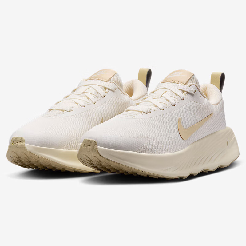NIKE Women's Training Shoes NIKE PROMINA Sneakers FV6343-103 Beige, Size 38