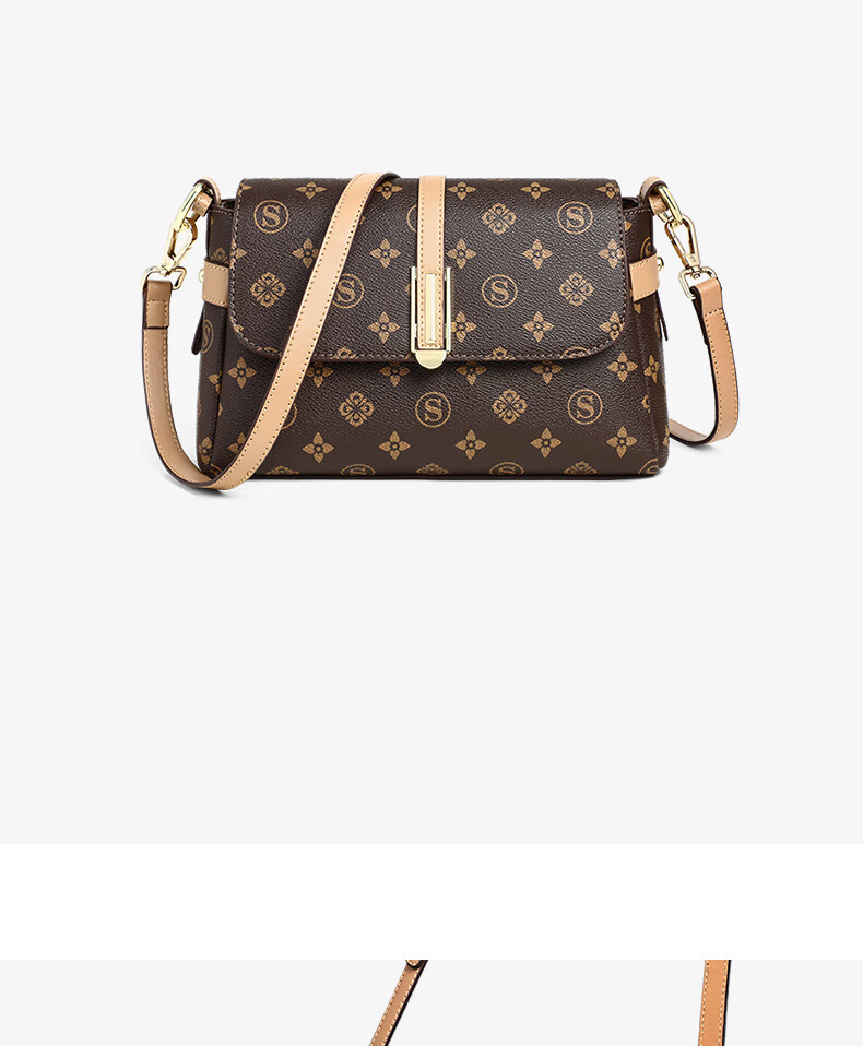 Aiqinghai Handbag, Women's Crossbody Bag, Shoulder Bag, Large Capacity, Light Luxury, Niche Brand, Birthday And Mother's Day Gift, Practical Present for Mom 6