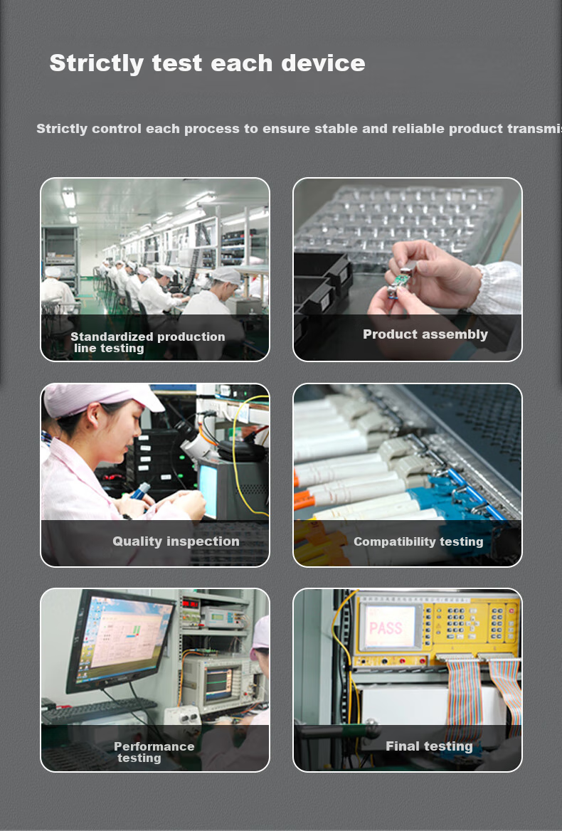 Wanzhaotongguangdian SFP Gigabit Electrical Port/multi-mode/single-Mode Fiber Optic Module, 1.25G-T Electrical Port to RJ45 Converter, 100 Meters; SX/LX/EX/LH/BIDI 550 Meters~80 Kilometers 3