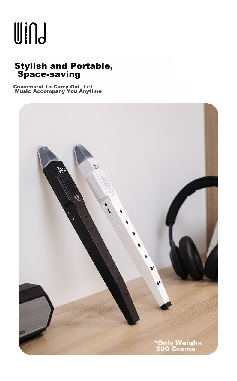 Midiplus Meipai Wandie 2nd Generation Electronic Wind Instrument Black Recorder Saxophone for Elderly Dad Beginners Domestic Musical Instrument 6