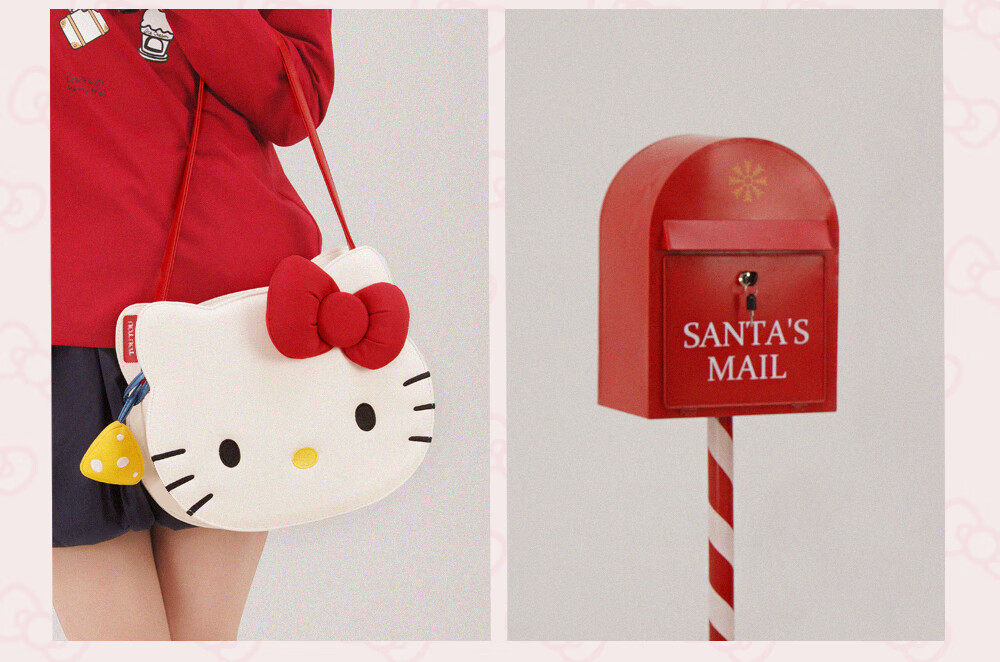 Toutou Hello Kitty Kitten Shoulder Bag, Underarm Bag, Birthday Gift for Best Friends, Tote Bag 23