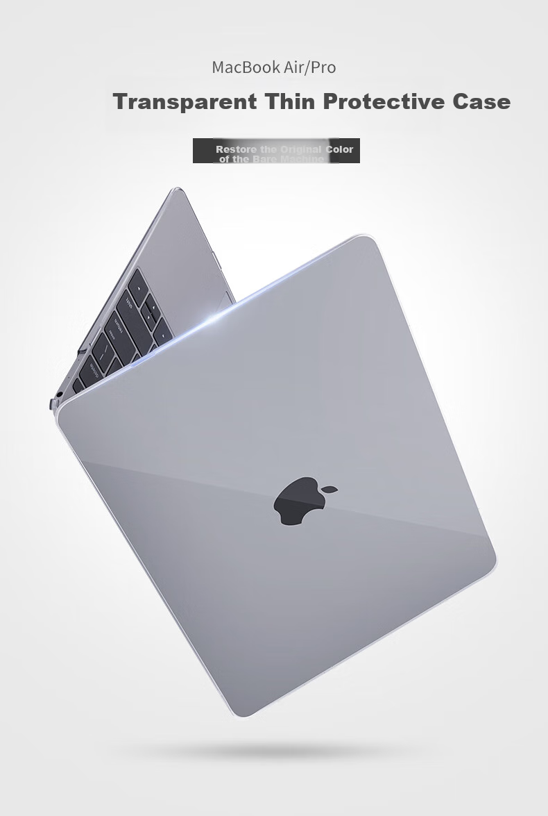 DiYiGongFang Compatible with MacBook Pro 14 Outer Protective Case, Apple Laptop Full New M1/M2/M3/M4/M5 MAX Ultra-Thin Transparent Crystal Case Keyboard Cover Set 1