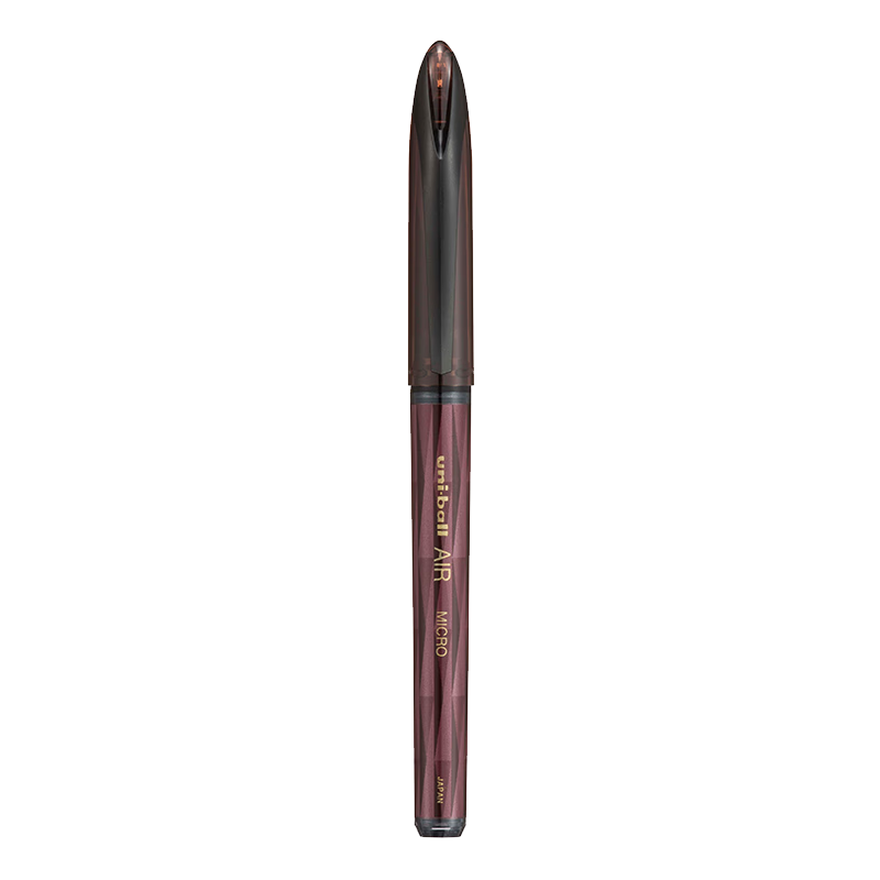 Uni Mitsubishi uni-ball AIR Black Technology Black Gel Pen 0.5mm Signature Pen Business Liquid Ink Student Water-based Pen UBA-188C-M Wine Red 1pc