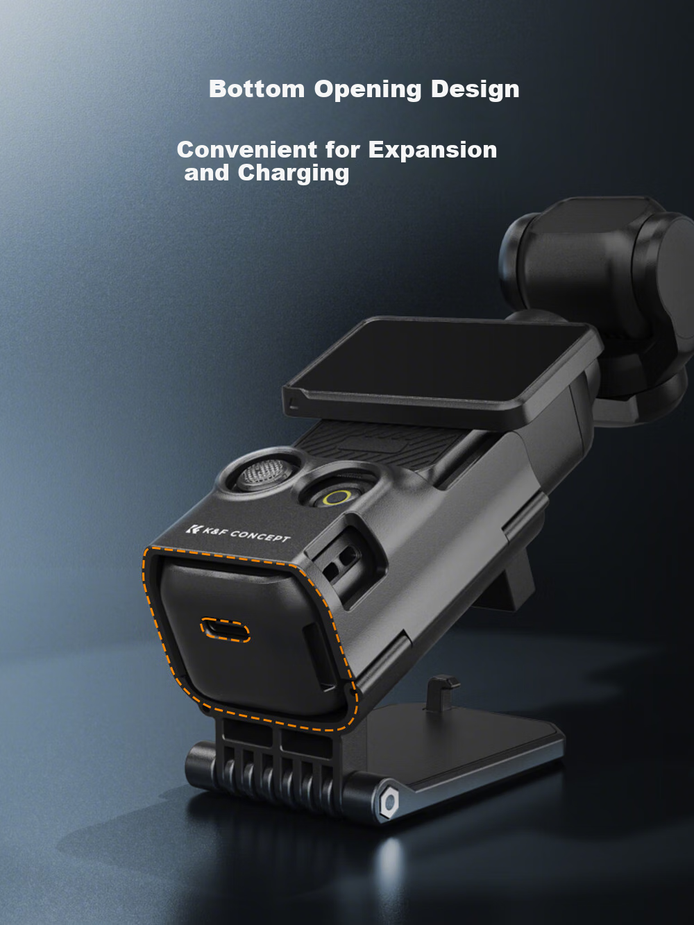Zhuoer [Over 100K Sold Online], Compatible with DJI Pocket 3 Magnetic Stand Base, Multifunctional Pocket Camera Desktop Mount Accessory, Car Expansion Adapter 7