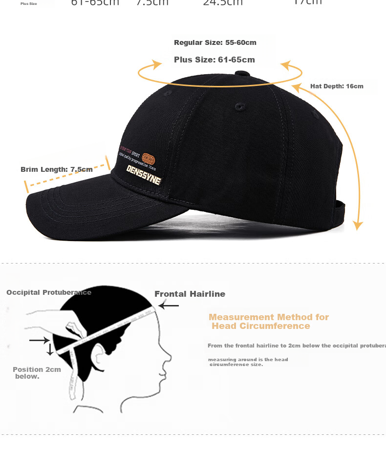 Denssyne Hard-Top Hat for Men, Not Soft And Collapsible, Suitable for All Seasons, Baseball Cap, Versatile Outdoor Style, High-Quality Sun Protection Cap for Middle-Aged And Elderly 6