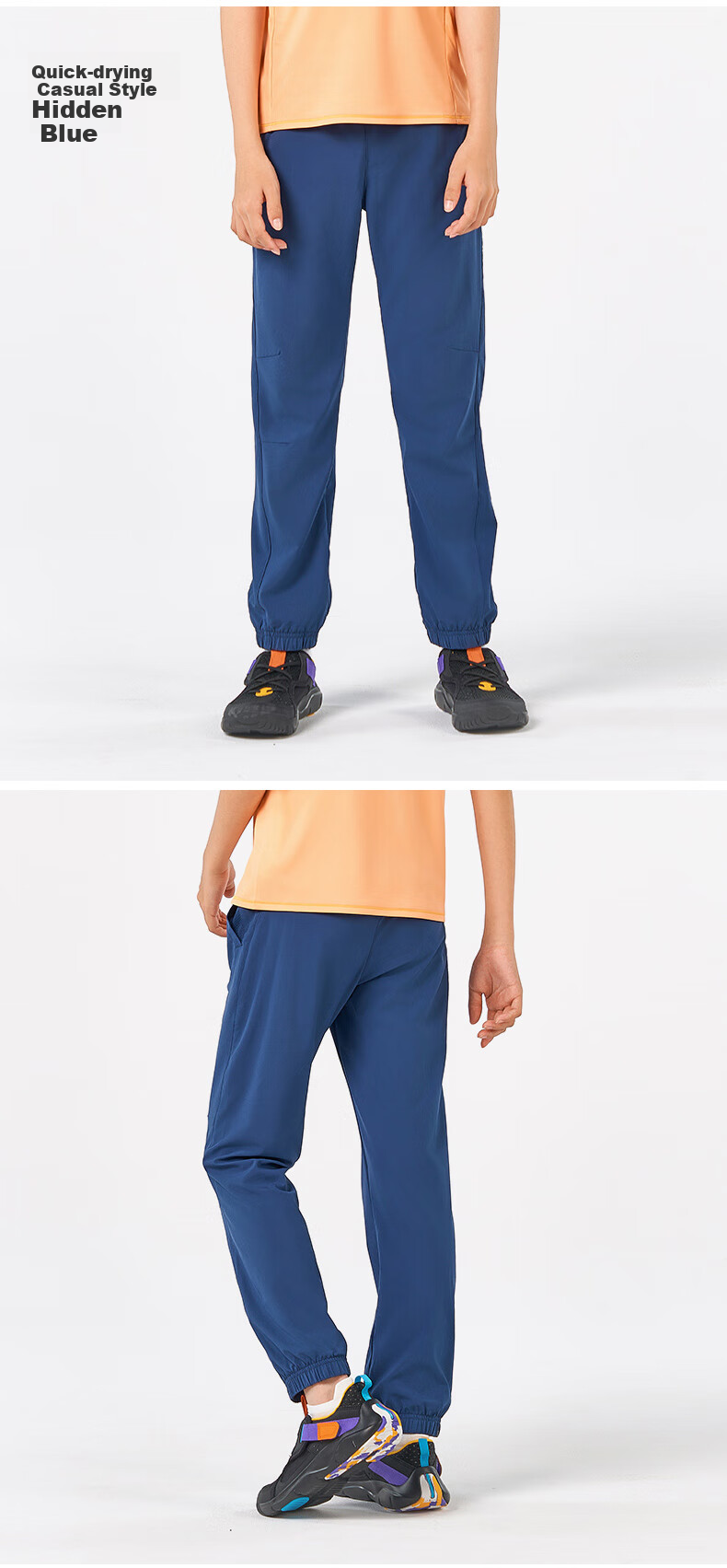 DECATHLON Children's Pants Youth Boys And Girls Lightweight Loose-Fitting Athletic Trousers-2876937 7