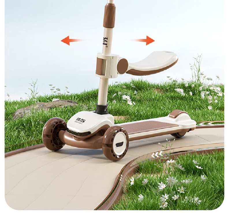 361° Scooter for Boys And Girls, Suitable for Ages 1-3 Children Can Sit on It, Kids' Kick Scooter, Holiday Gift YM-002 10