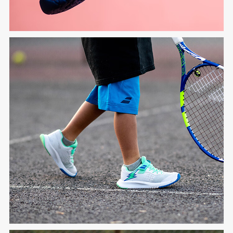 Babolat Official PULSION AC JR Children's Youth Tennis Shoes 11