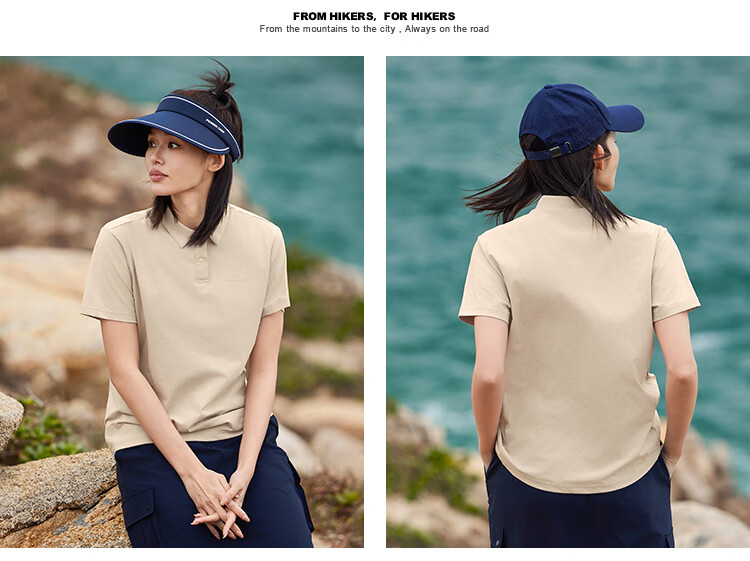 Toread Women's Quick-Dry Polo Shirt Outdoor Sports Breathable Short Sleeve T-Shirt Sorona Solid Color Casual Top White 2XL 12