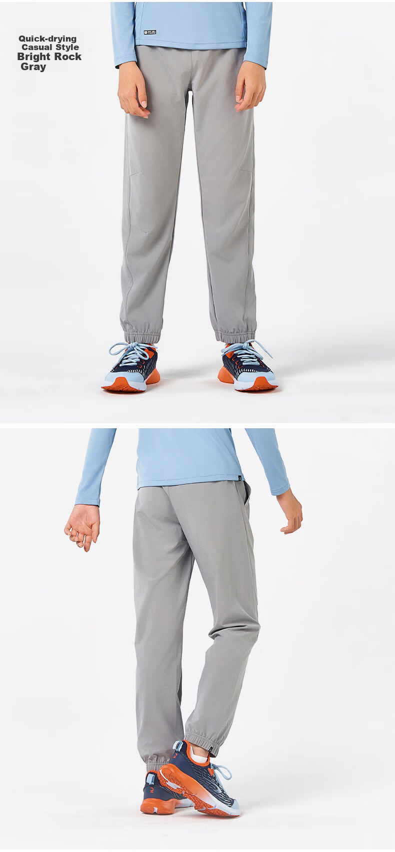 DECATHLON Children's Pants Youth Boys And Girls Lightweight Loose-Fitting Athletic Trousers-2876937 10