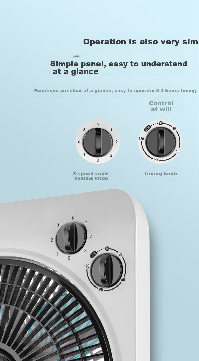 Shinee Electric Fan, Desktop Page Fan, Dormitory Table Fan, Small Desk Fan, AC Fixed Frequency Hongyun Fan, Five Blades, 120-Minute Timer Fan KYT25-1 6