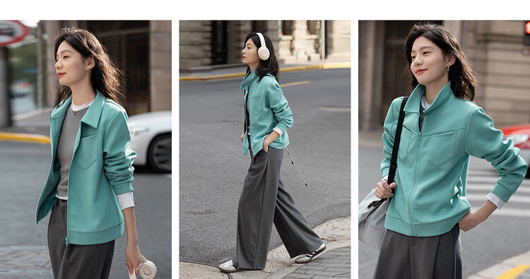 Dme [Light Oxygen Cloud Cotton] Spring Fashion Korean Style Textured Lapel Pocket Loose-Fitting Slimming Versatile Women's Jacket 3