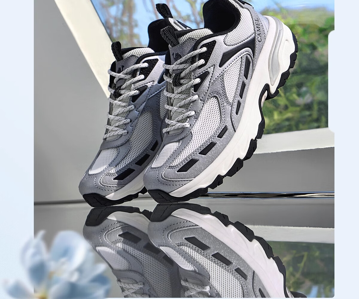 CAMEL Outdoor Casual Shoes, Unisex Hiking Shoes, Sports Footwear, Fashionable Non-Slip Breathable Mountaineering Shoes F15B097051 1