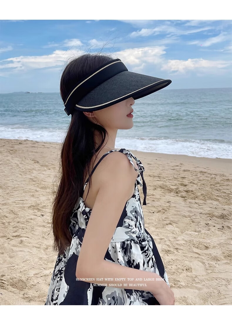 TUCANO Sun Protection Hat for Women with Wide Brim, Summer UV-Resistant Sun Hat, Visor Cap, Outdoor Face-Covering Hat 11