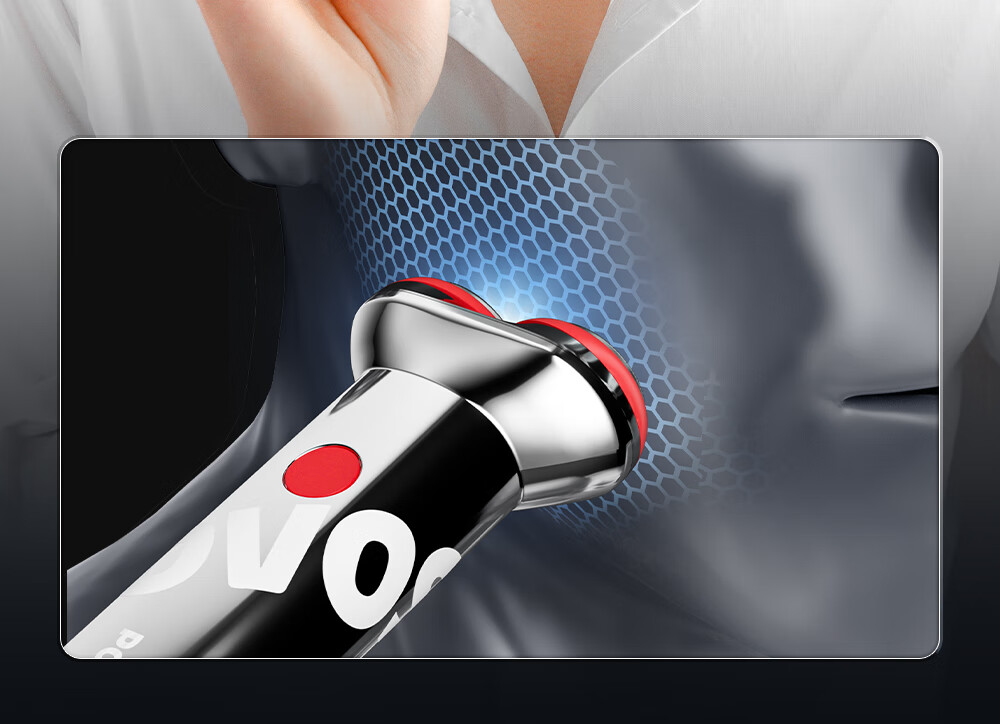POVOS Electric Shaver, Mini Portable Full-Body Alloy Body, Washable, Fast Charging PQ3803 Modern Red, Daily Gift for Boyfriend, Husband, Father's Birthday Present 6