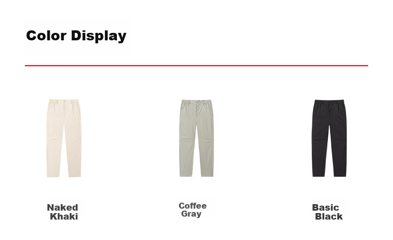 Anta Ice Silk Sun Protection Sports Pants | Men's Summer New Straight Quick-Dry Breathable Stretch Casual Trousers 9