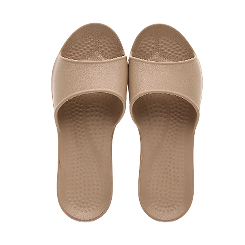 GUOLUOFEI Taiwan EVA Slippers for Men And Women, Summer Lightweight Portable Home And Travel Non-Slip Bathroom Couple Slippers, Pink 38-39